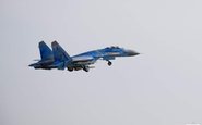 Su-27 Flanker é o caça mais avançado utilizado pela força aérea ucraniana - Divulgação
