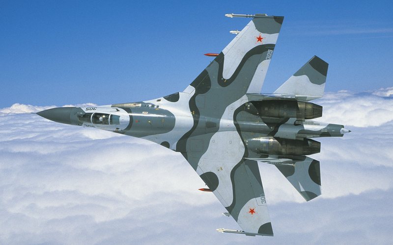 La flota de la Fuerza Aérea de Bielorrusia consiste en aviones de fabricación rusa