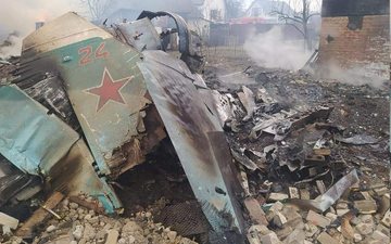 Su-34 é um dos mais novos caças derivados da família Flanker - Mídias Sociais