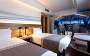 Hotel oferece quarto com simulador de Boeing 737