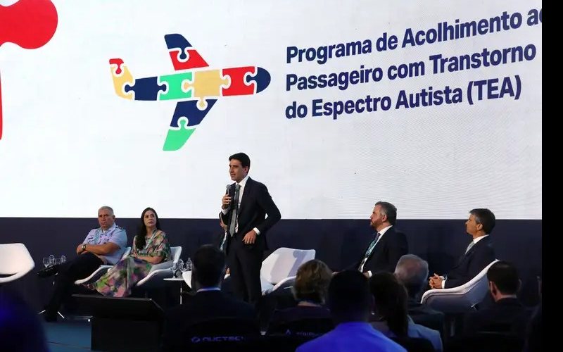 Ministério de Portos e Aeroportos anunciou o Programa de Acolhimento ao Passageiro com Transtorno do Espectro Autista em Brasília - Agência Brasil