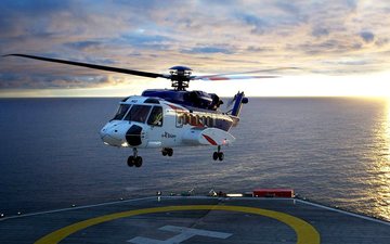 Brasil conta com uma ampla frota de helicópteros da Sikorsky destinado a missões offshore - Divulgação