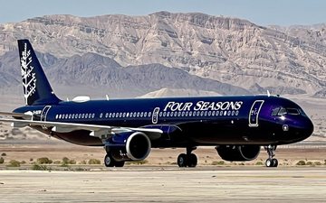 A321neo estava realizando voo de posicionamento para Orlando, nos Estados Unidos - Divulgação/Four Seasons
