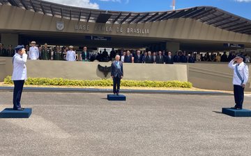 Cerimonia teve a presença do novo ministro da Defesa José Múcio Monteiro - FAB