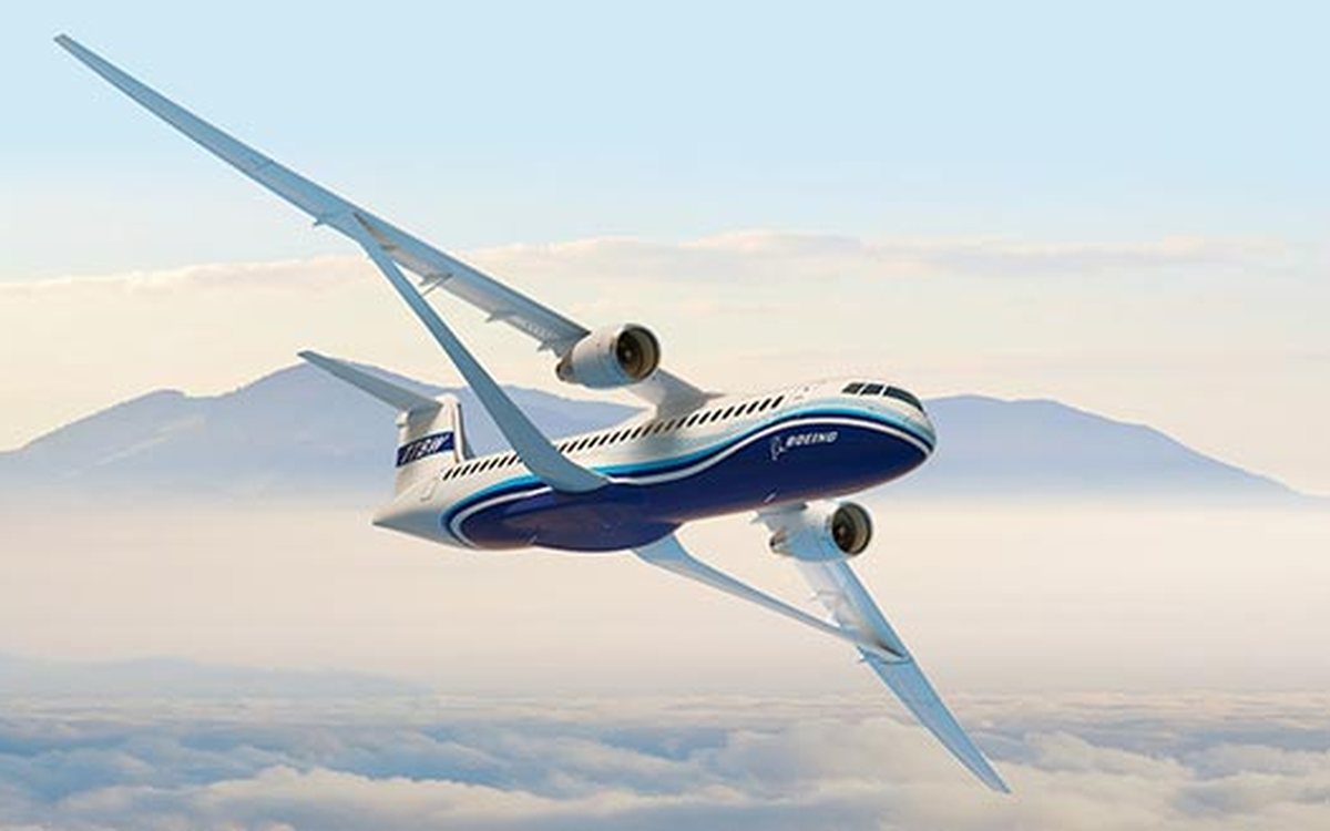 Novo avião desenvolvido pela Nasa e Boeing poderá ter asas mais leves e  ultrafinas