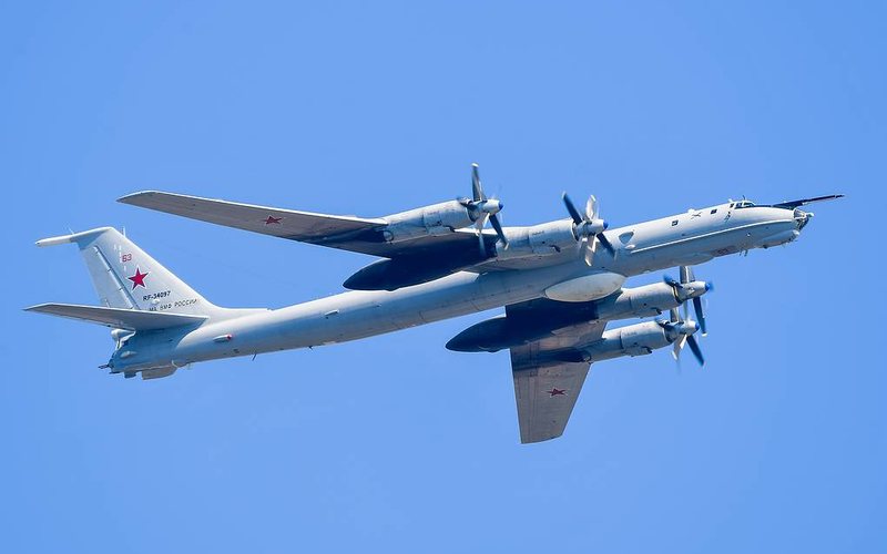 Aeronave da missão é uma variante para missões marítimas do Tu- 95 Bear - TASS / Yuri Smityuk