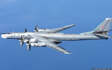 Imagem RAF intercepta Tu-95