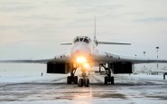 Tu-160 Blackjack é a maior aeronave militar supersônica com asa de geometria variável do mundo - Ministério da Defesa da Rússia / TASS