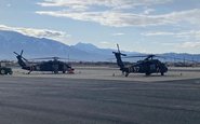 Helicópteros UH-60 Black Hawk podem desempenhar diversas missões, como resgates em regiões de difícil acesso - Guarda Nacional de Utah