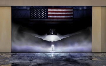 A nova aeronave promete maior alcance, furtividade avançada e menor custo operacional - USAF/Divulgação