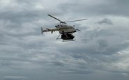 Teste inédito envolveu voos Bvlos com helicóptero não tripulado SDO 50, reforçando o potencial dos VANT em operações logísticas no setor de energia - Divulgação