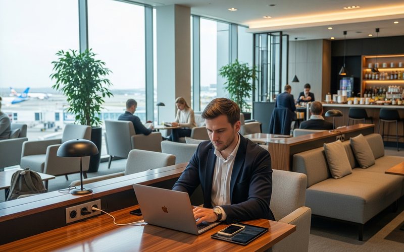 Escalas passam a ser aproveitadas para trabalho, descanso e bem-estar, em linha com a retomada global das viagens de negócios - AI