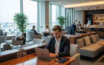 Escalas passam a ser aproveitadas para trabalho, descanso e bem-estar, em linha com a retomada global das viagens de negócios - AI