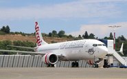 Virgin Australia recebeu seu primeiro Boeing 737 MAX em junho passado - Divulgação