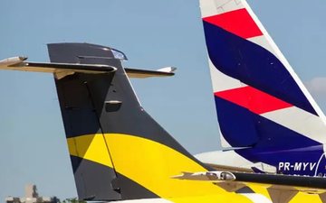 Companhias aéreas mantiveram acordo de codeshare após acidente com ATR 72-600, em agosto - Reprodução/Redes Sociais