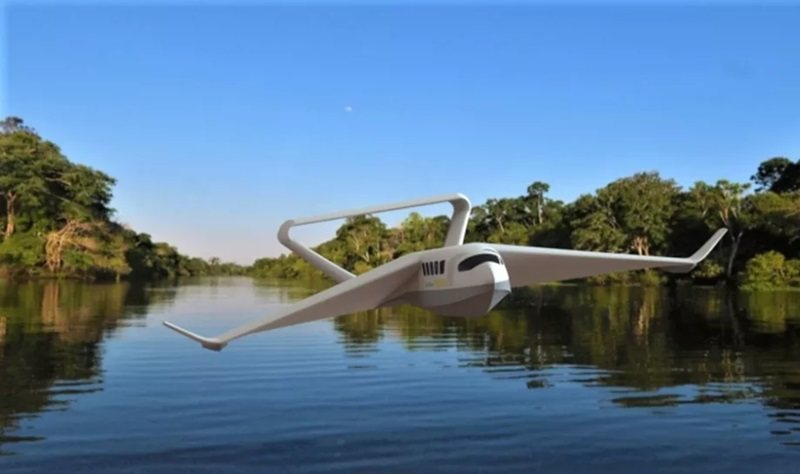 Aerobarco se aproveita do efeito solo para se deslocar em alta velocidade sobre rios e lagos - Volitan