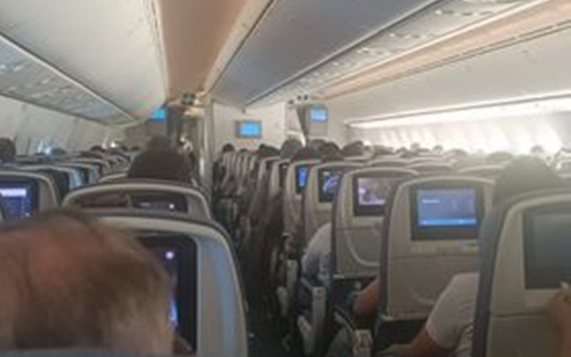 La aeronave se dirigía de Madrid a Córdoba, con escala en la capital paraguaya - Reproducción/Redes Sociales