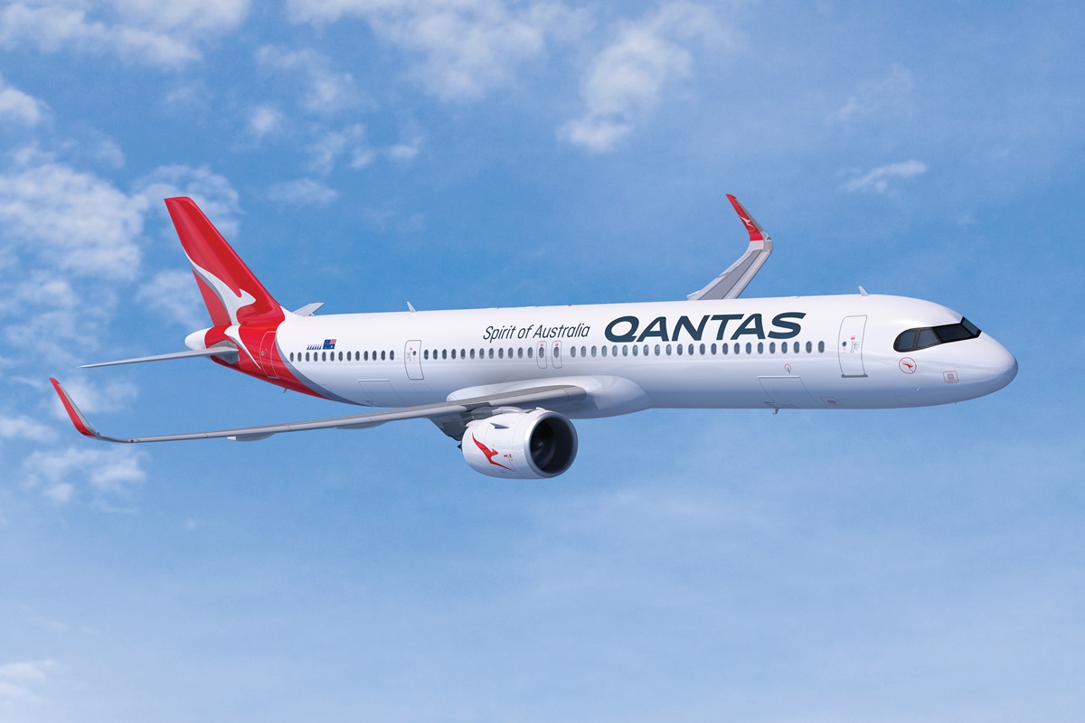 Airbus A321XLR da Qantas