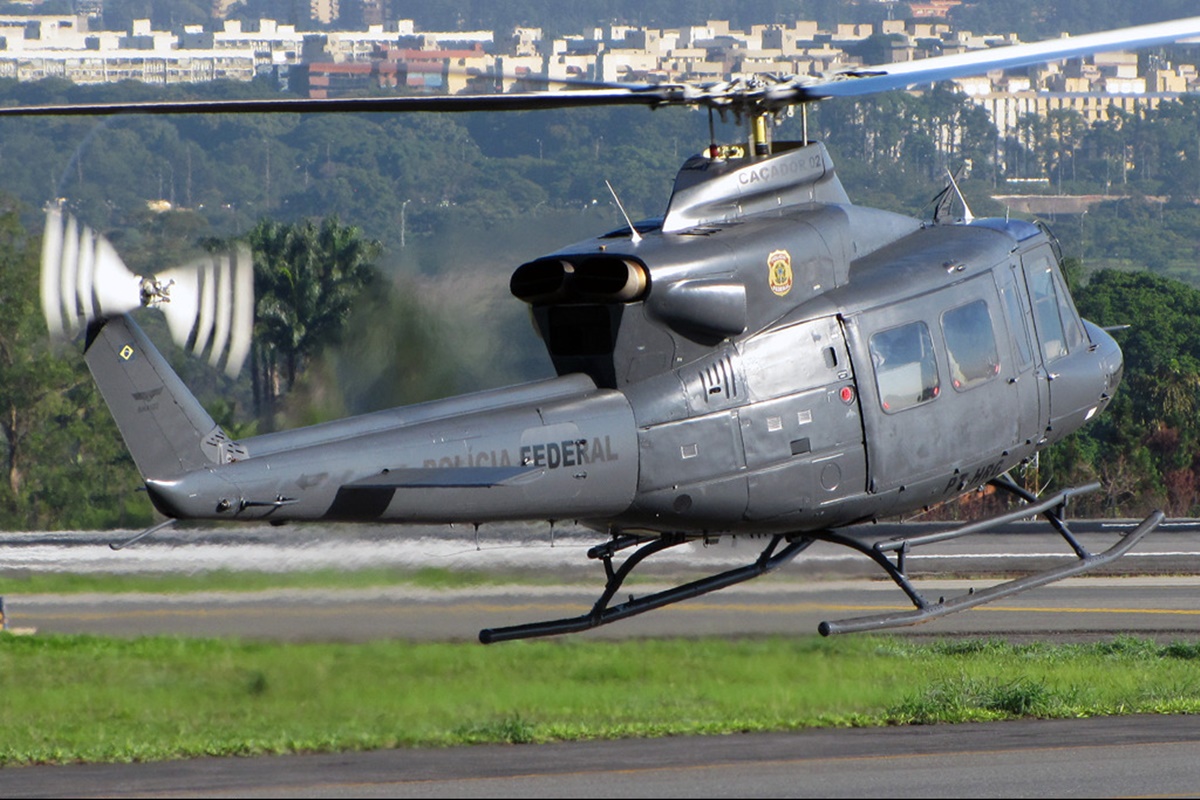 Helicóptero Bell 412EP da Policia Federal