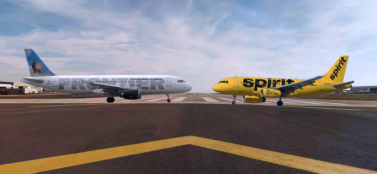 Spirit Airlines e Frontier Airlines
