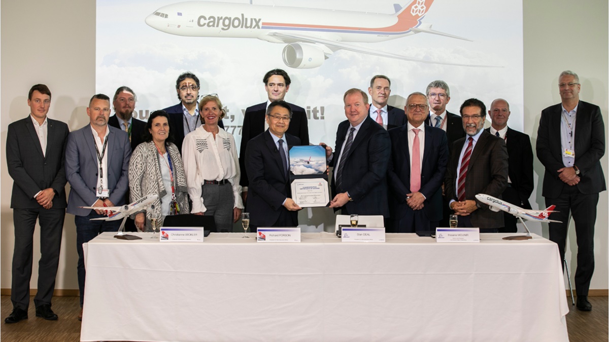 Acuerdo Cargolux-Boeing para el 777-8F