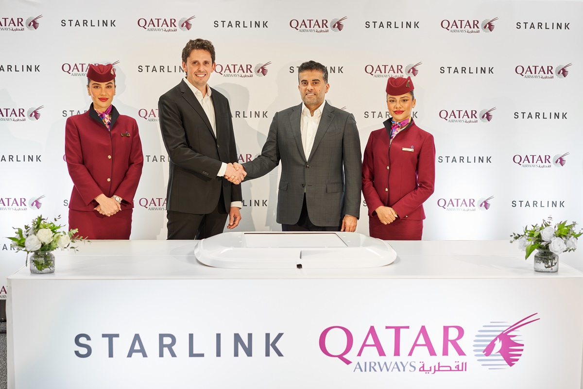 acordo Qatar Starlink