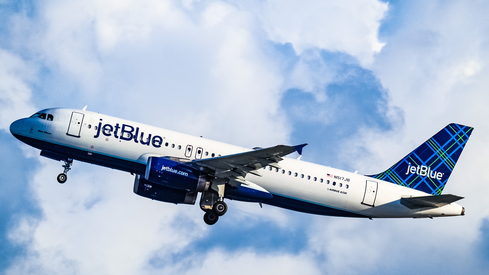 jetBlue se despediu do seu primeiro avião