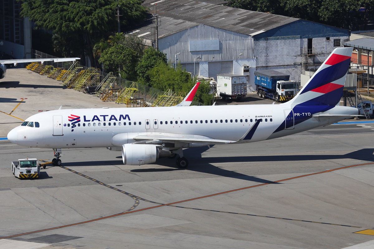 Latam transportou 6,5 milhões de passageiros nos voos para Brasília,  Fortaleza e Rio de Janeiro