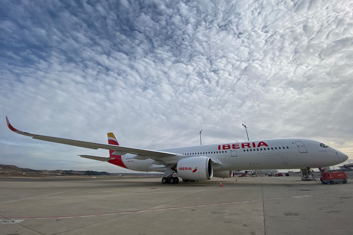 Iberia vai adicionar três Airbus A350 em sua frota até junho