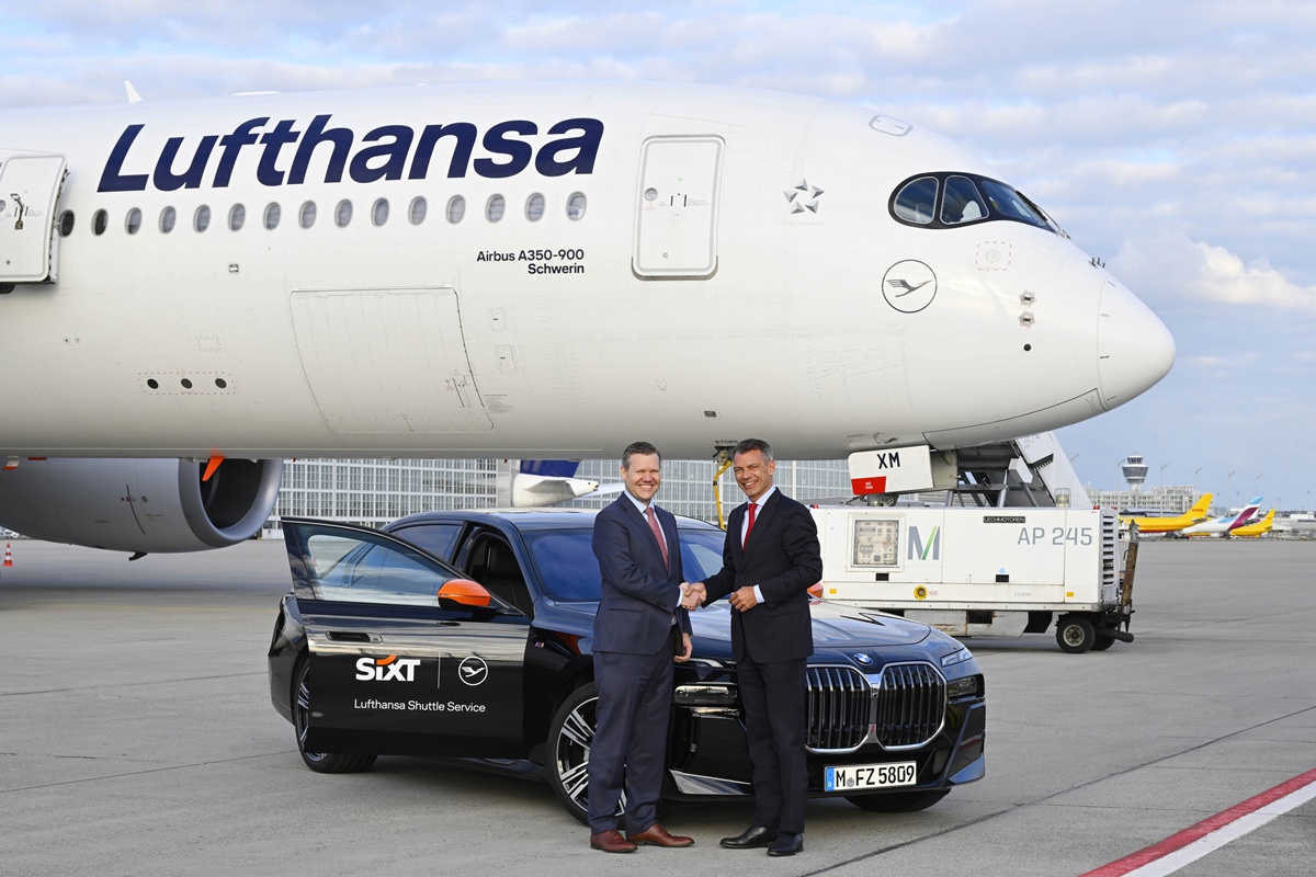 Lufthansa A350 SIXT