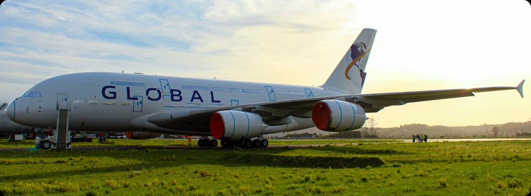 Airbus A380 da Global Airlines