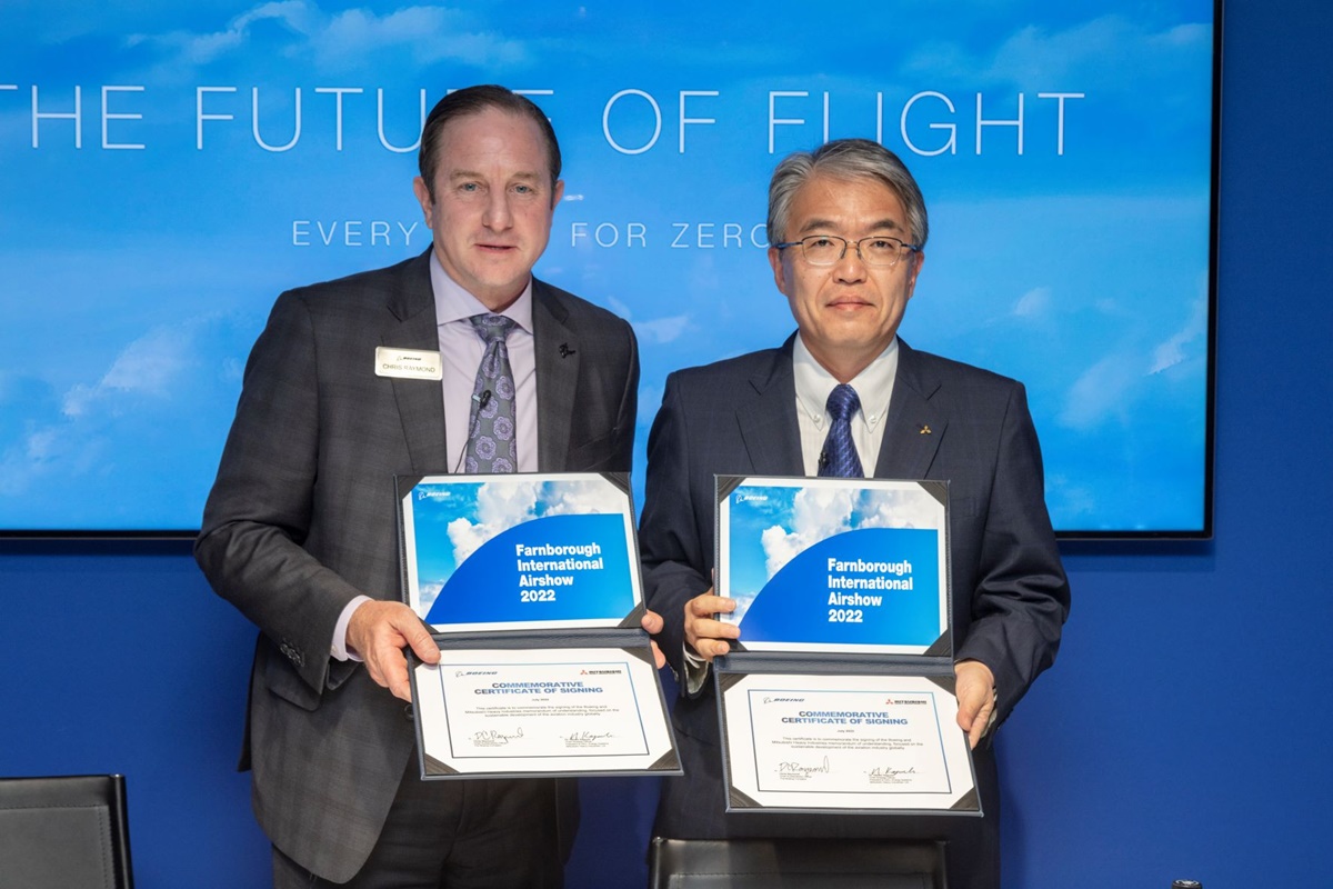 Acuerdo entre Boeing y Mitsubishi Heavy Industries