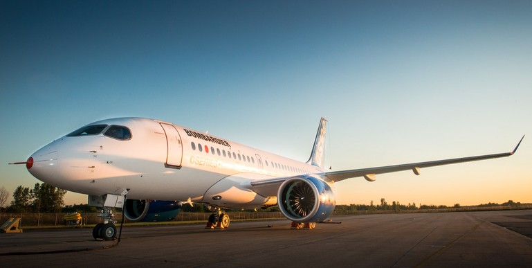 Bombardier confirma testes pré-voo para o CSeries quase completa