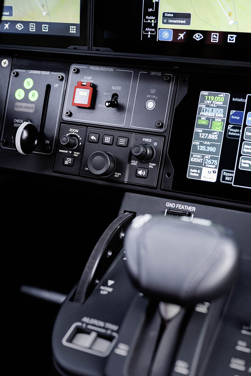 Autothrottle do TBM 980