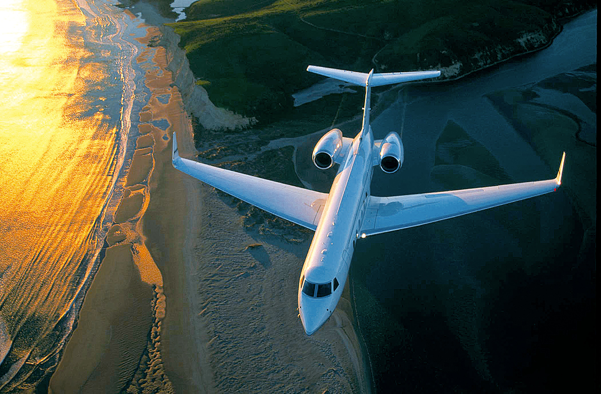 Gulfstream G550 voo