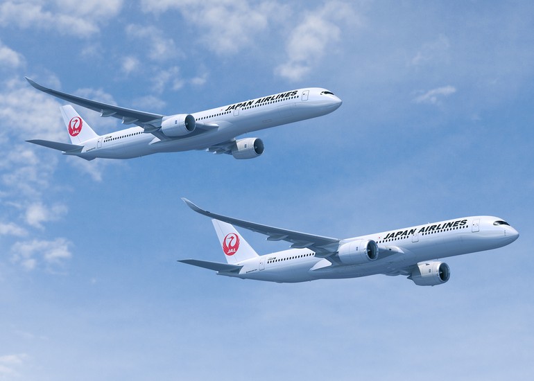 Airbus A350-900 e A350-1000 JAL