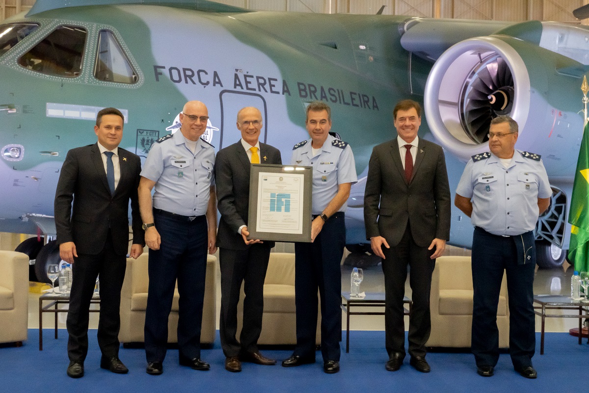 KC-390 Millennium obtém certificado de capacidade operacional plena