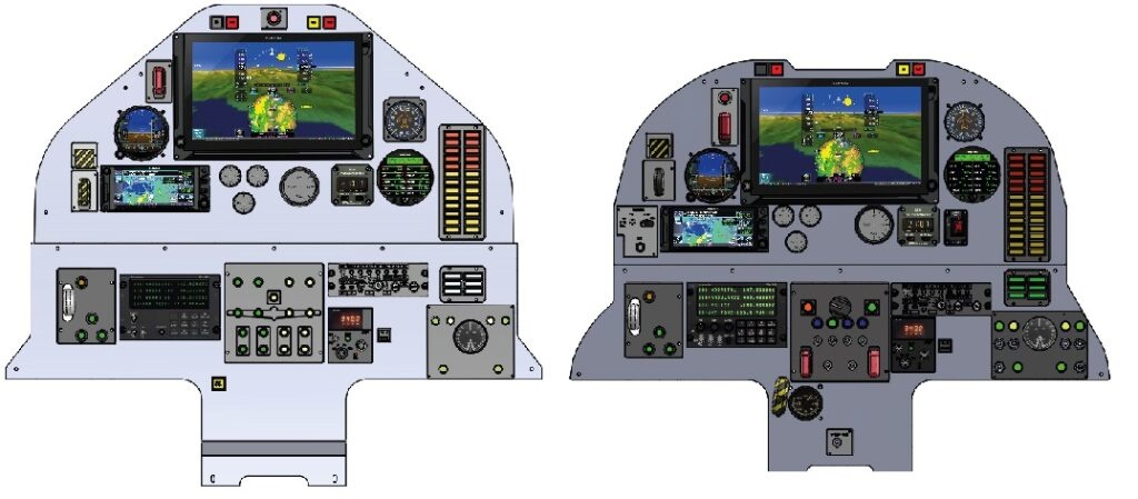 Layout do cockpit atualizado