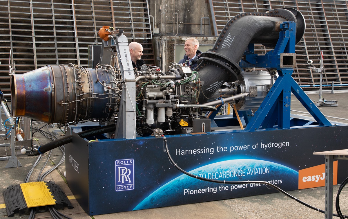 Motor de hidrógeno Rolls-Royce
