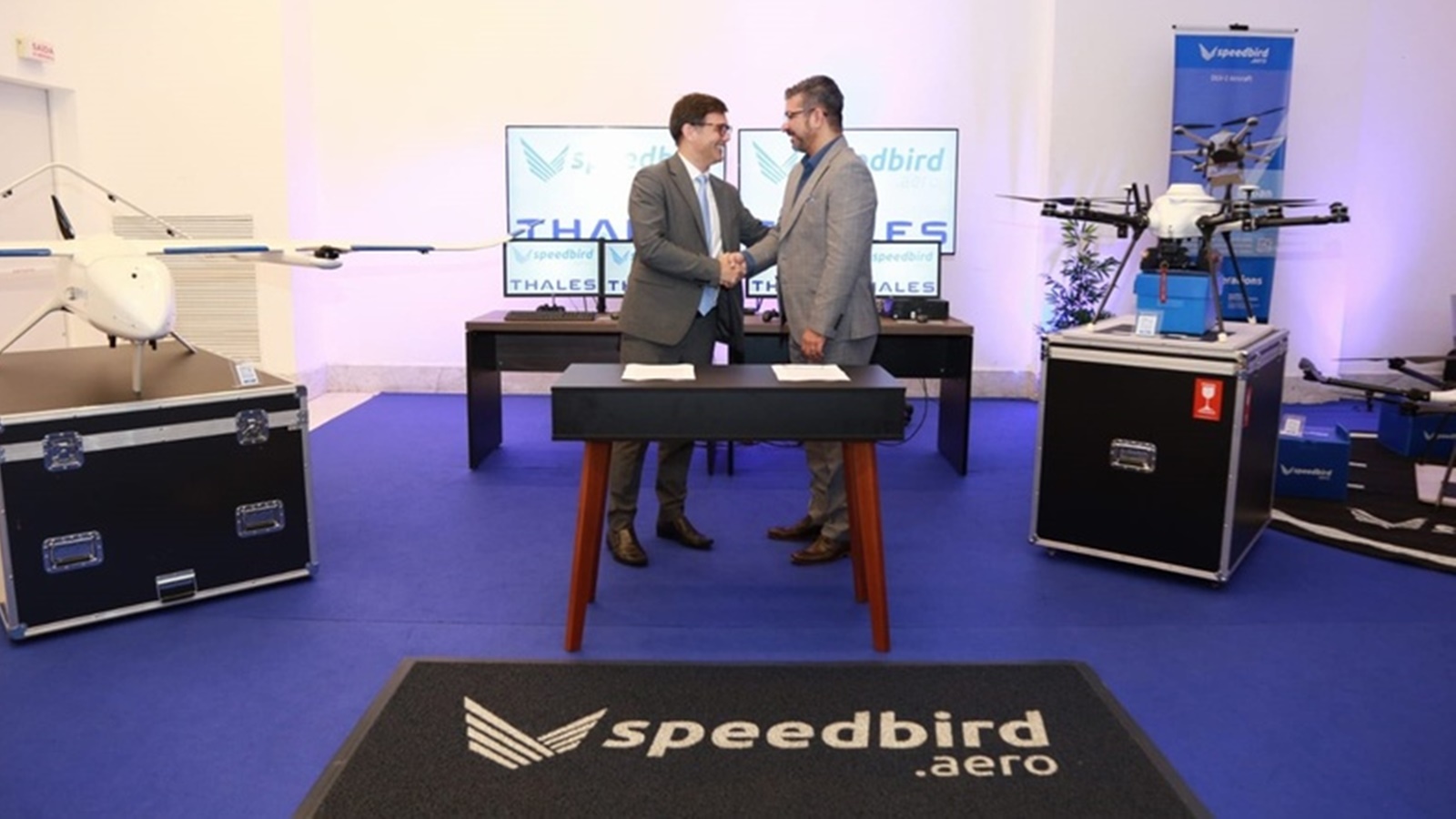 parceria Thales Speedbird Aero