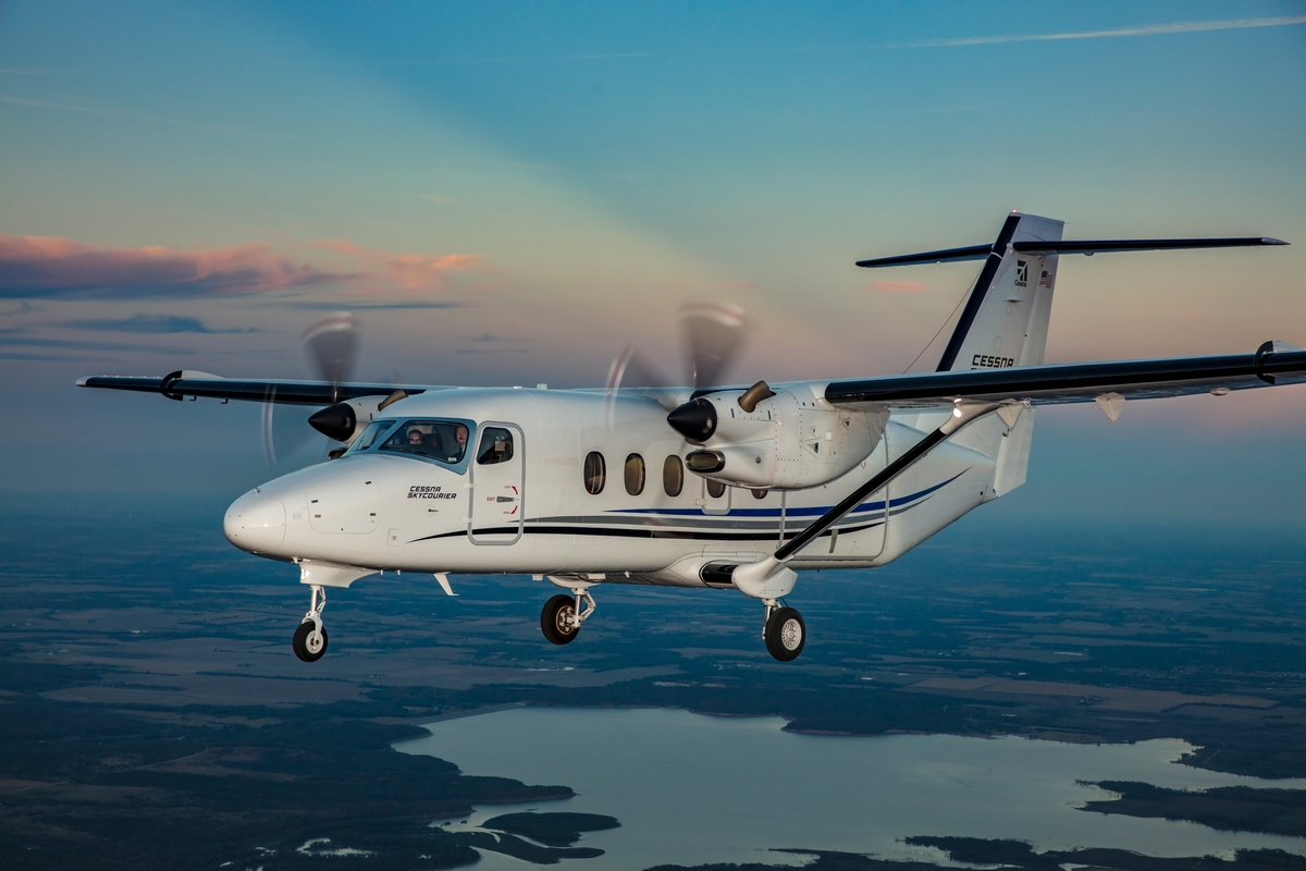 Cessna SkyCourier em Voo