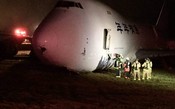 Jumbo se acidenta em Halifax e cinco tripulantes sofrem ferimentos leves