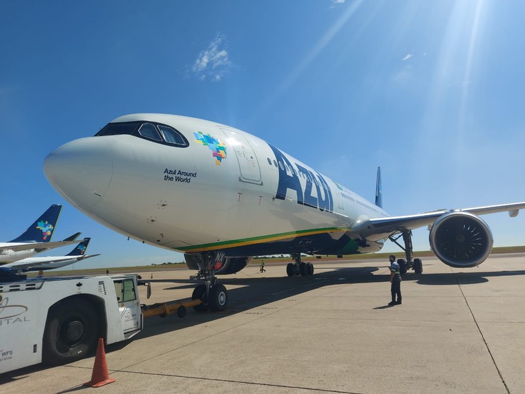 Airbus A330neo da Azul em Porto Rico