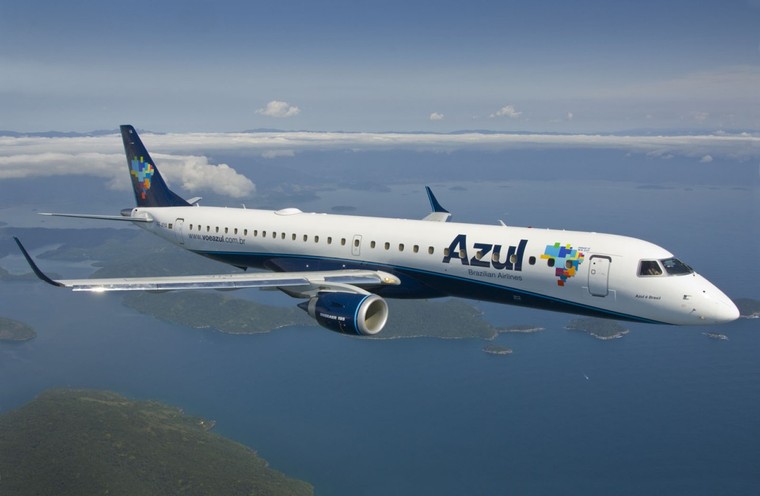 Azul amplia malhas de voos entre capitais brasileiras