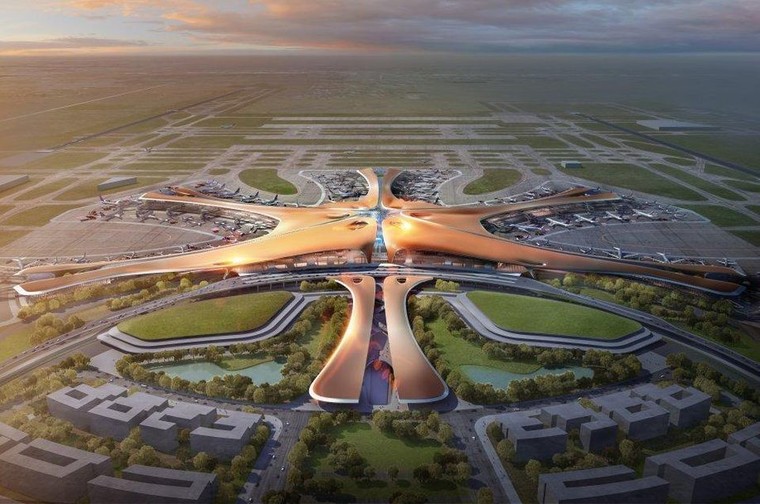 Resultado de imagem para novo aeroporto de beijing é inaugurado