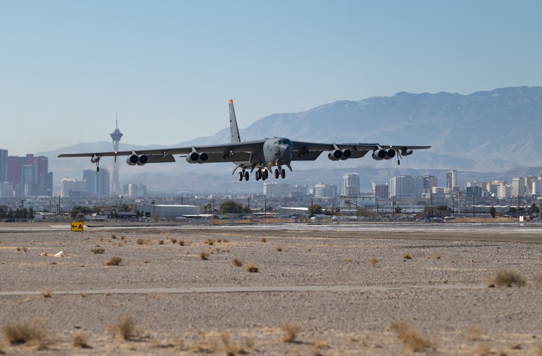 B-52H em las Vegas