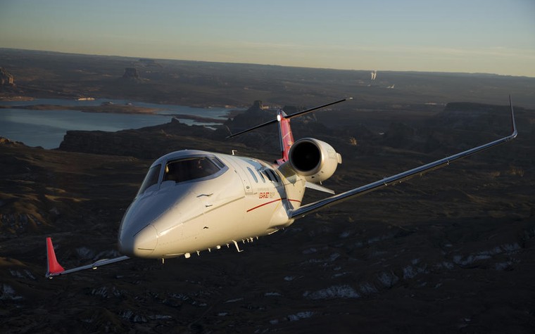 Learjet, sinônimo de jato executivo