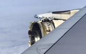 Partes de um dos motores do maior avião do mundo se desintegram em voo