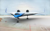 Avião conceito em formato de V realiza primeiro voo na Europa
