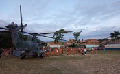 Aeronaves da FAB atuam em missão humanitária no sul da Bahia 